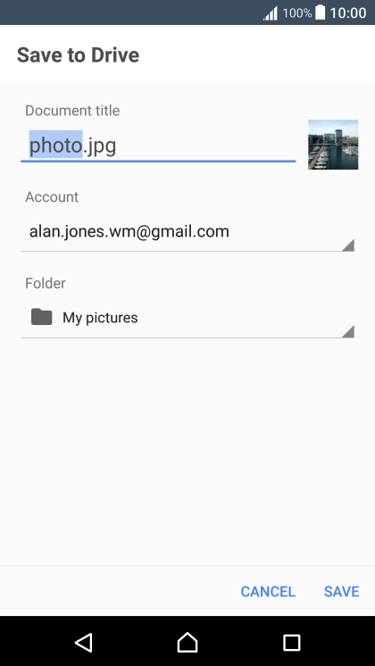 Press SAVE. Press SAVE.