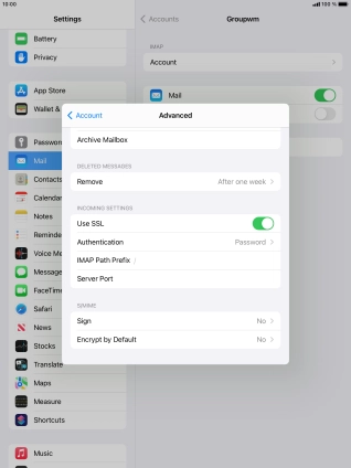 Press the indicator next to Press the indicator next to