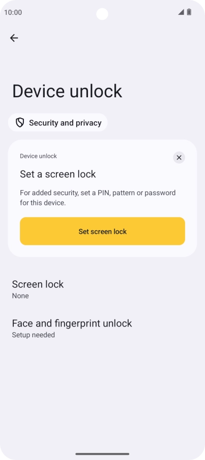 Slide your finger upwards starting from the bottom of the screen to return to the home screen.