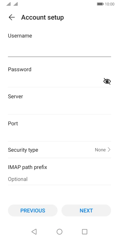 Press the field below 