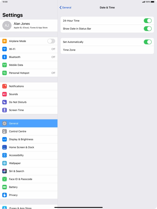 Slide your finger upwards starting from the bottom of the screen to return to the home screen.