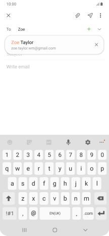 Press the required contact.