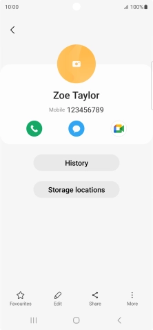 Press the Home key to return to the home screen. Press the Home key to return to the home screen.