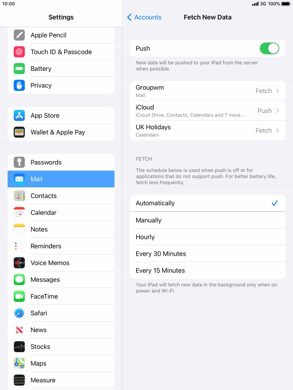 If you turn off the function, press the required setting. If you turn off the function, press the required setting.