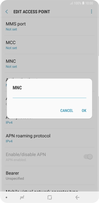Key in 03 and press OK. Key in 03 and press OK.