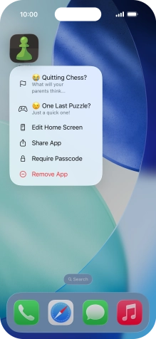 Press Require Passcode.