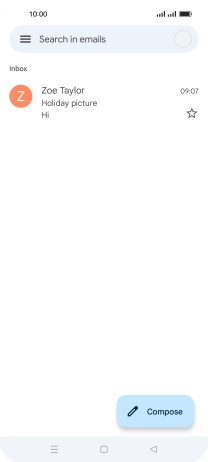 Press the profile icon.