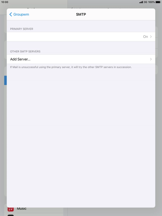 Press the field below 