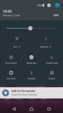 Press the settings icon. Press the settings icon.