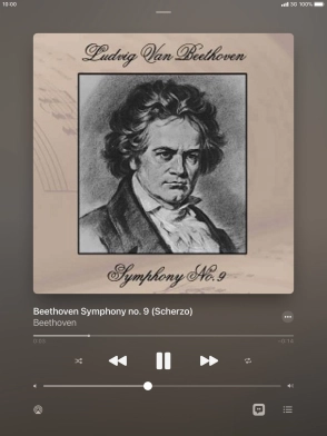 Press arrow right to go to the next audio file.