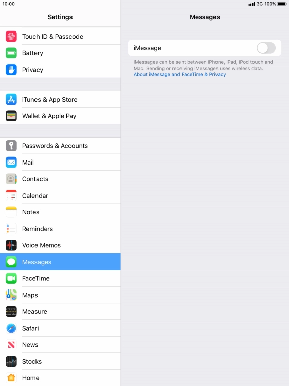 Press the indicator next to Press the indicator next to