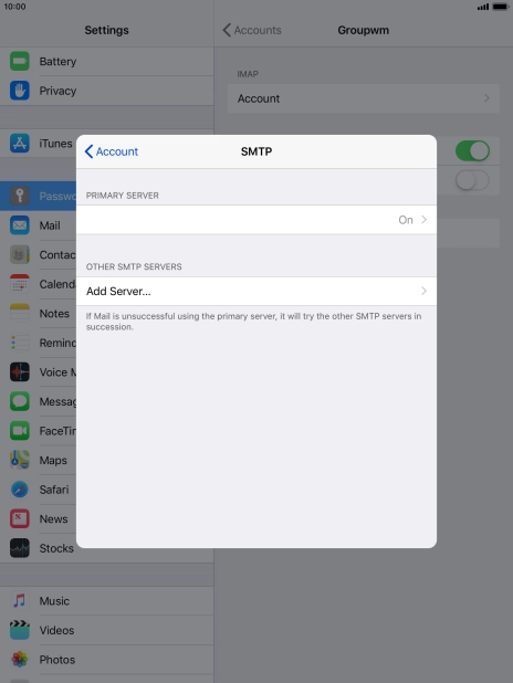 Press the field below Press the field below