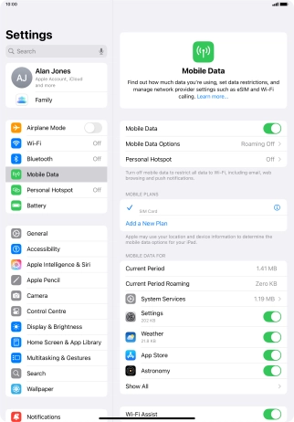 Press the info icon next to the required price plan below 