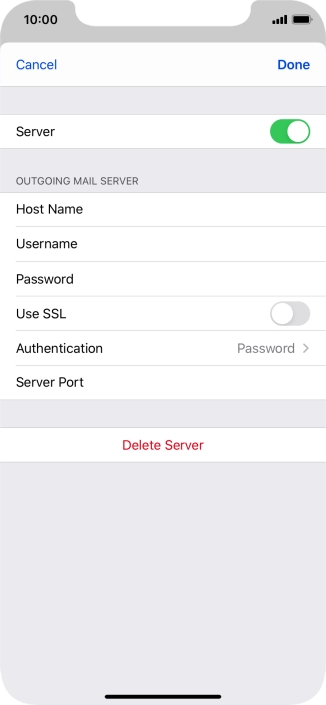 Press Authentication.