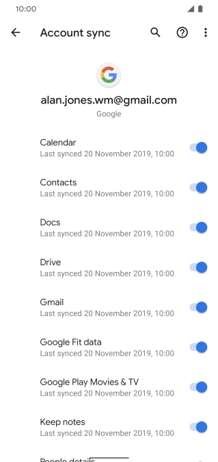 Slide your finger upwards starting from the bottom of the screen to return to the home screen.