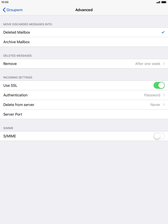 Press the indicator next to Press the indicator next to