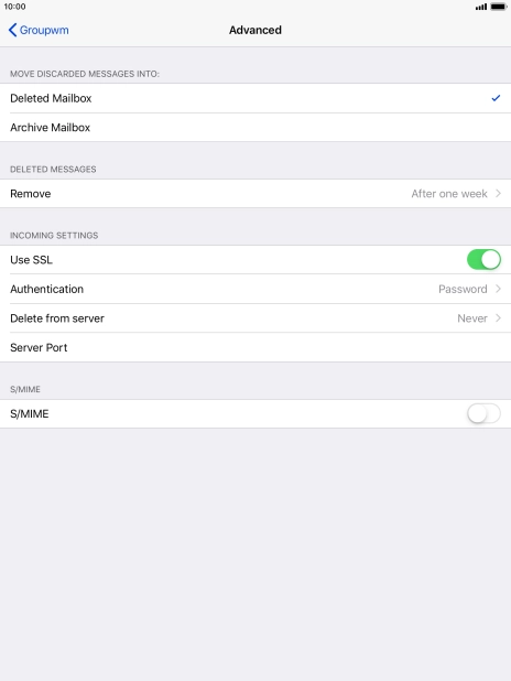 Press the indicator next to Press the indicator next to
