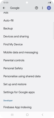 Press Find My Device. Press Find My Device.