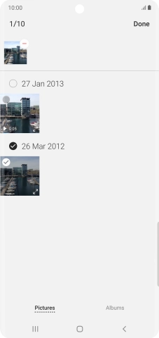 Press Done. Press Done.