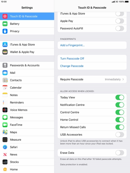 Press the indicator next to Press the indicator next to
