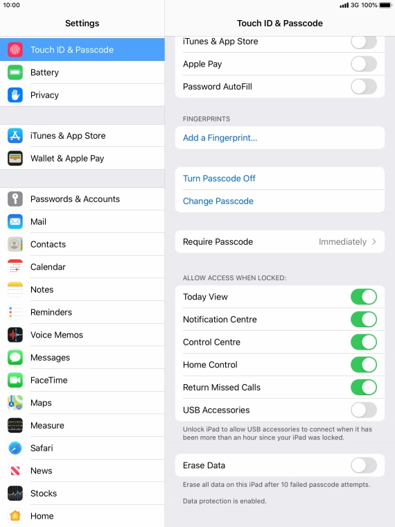 Press the indicator next to Press the indicator next to