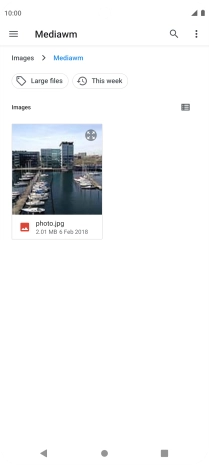 Press the required file.