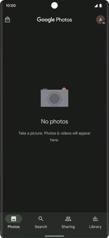 Press Library and go to the required folder.