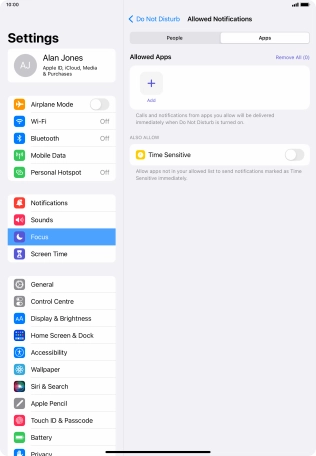 Press the indicator next to Press the indicator next to