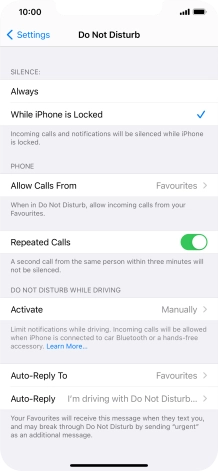 Press Auto-Reply To.