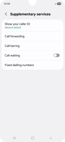 Press Show your caller ID.