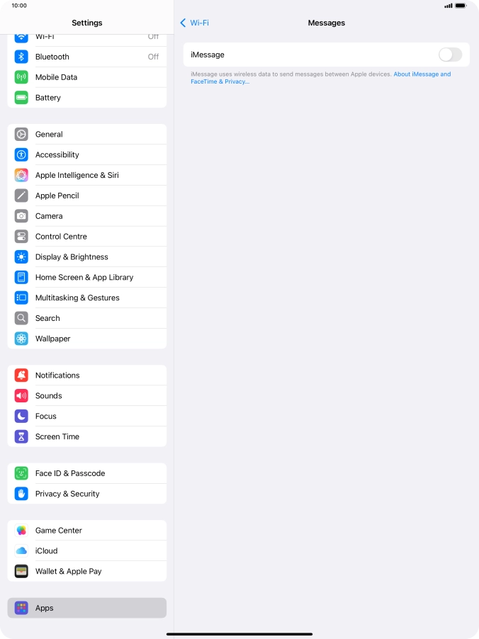 Press the indicator next to Press the indicator next to