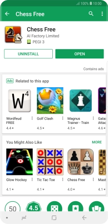 Press the Home key to return to the home screen. Press the Home key to return to the home screen.