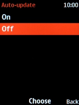 Select On to turn on the function.