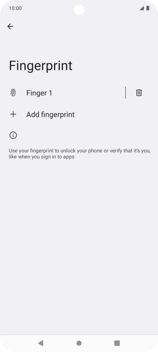 Press the Return key twice.