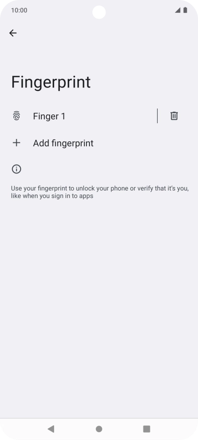 Press the Return key twice.
