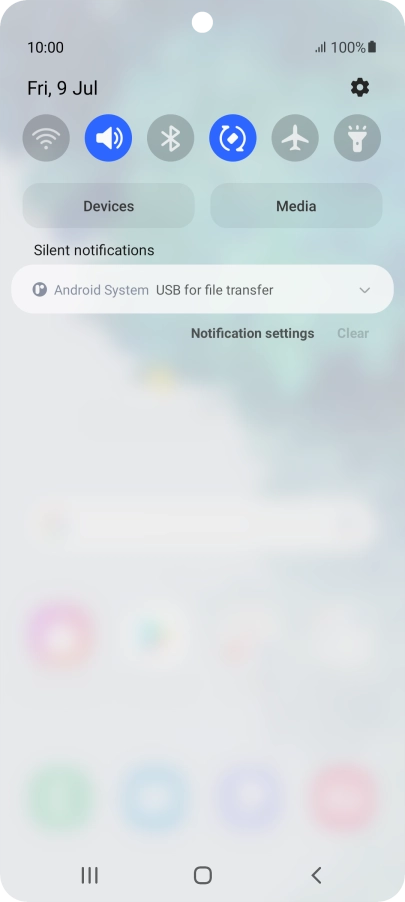 Press Android System.