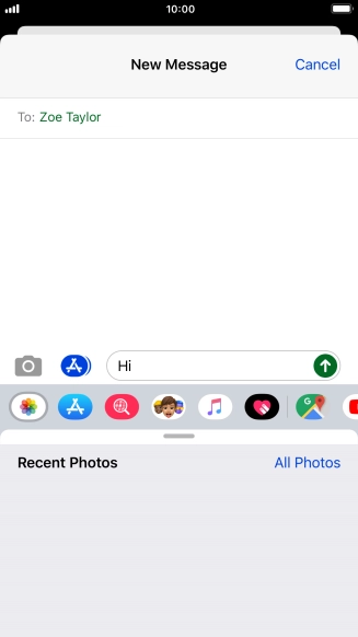 Press All Photos and go to the required folder.