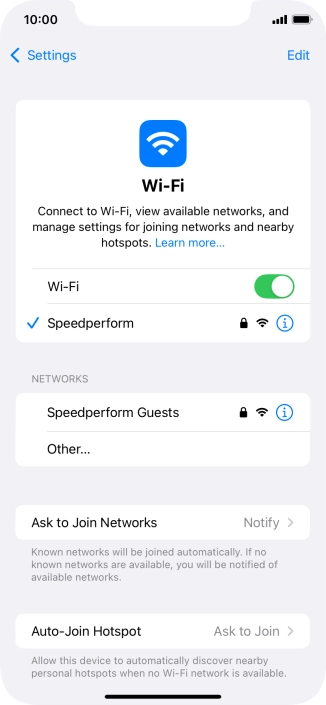 Slide your finger upwards starting from the bottom of the screen to return to the home screen.