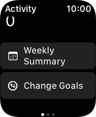 Press the Digital Crown several times to return to the main menu.