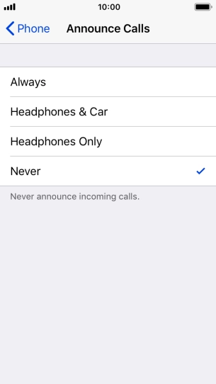 Press Always to turn on the function when silent mode is turned off.