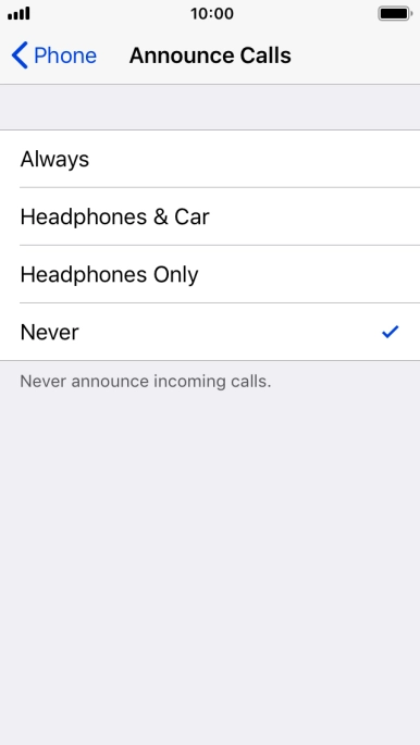 Press Always to turn on the function when silent mode is turned off.