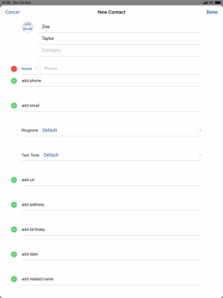 Press Phone and key in the required phone number.