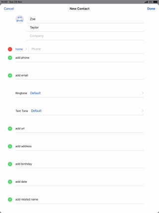 Press Phone and key in the required phone number.