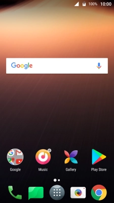 When the battery charging icon is displayed, the battery is charging.