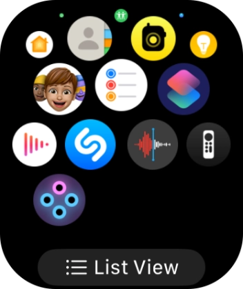 Press the Digital Crown to return to the home screen. Press the Digital Crown to return to the home screen.