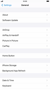 Press iPhone Storage.