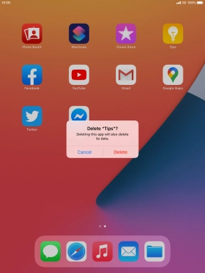 Press Delete. Press Delete.