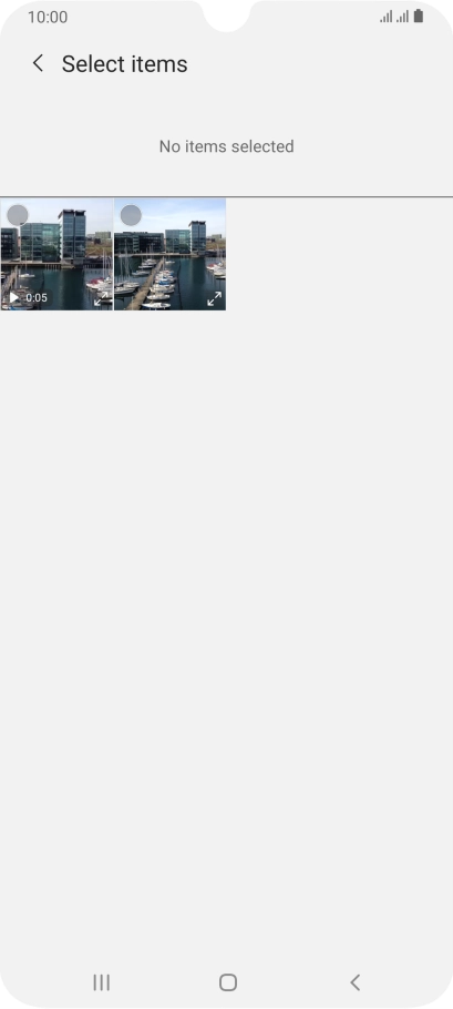 Press the required picture.