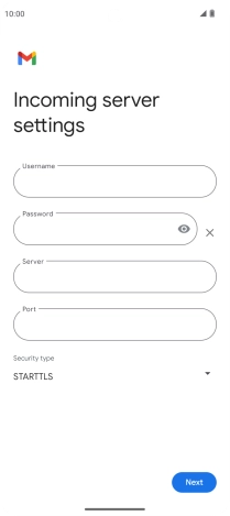 Press the field below 