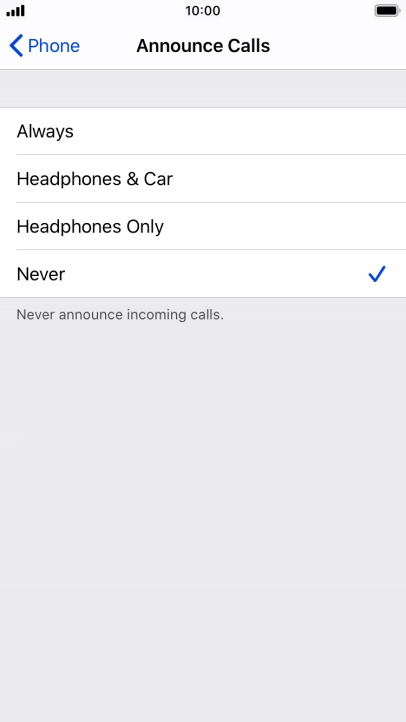 Press Always to turn on the function when silent mode is turned off.